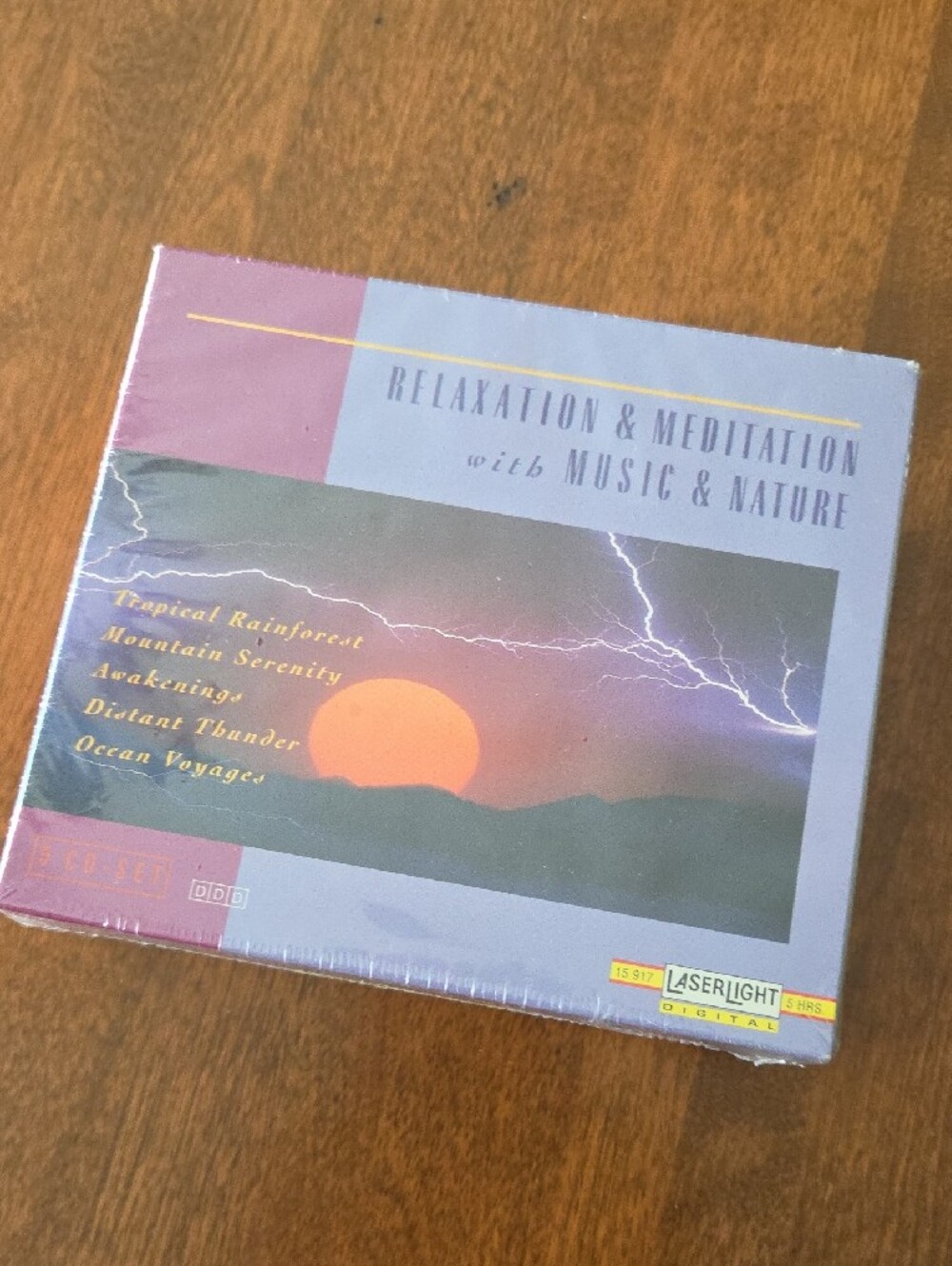 NWT 5 Cd Set-Relaxation & Meditation with Music & Nature